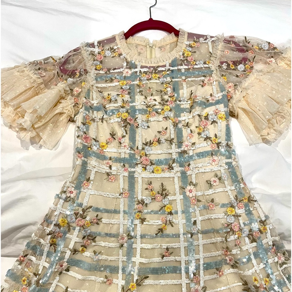 Needle & Thread Antonina Sequin Mini Dress - image 6